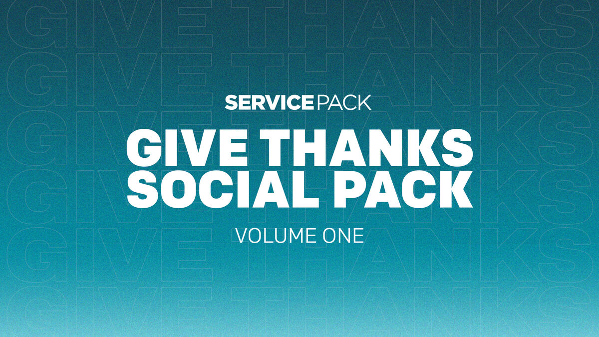 Give Thanks Social Pack image number null